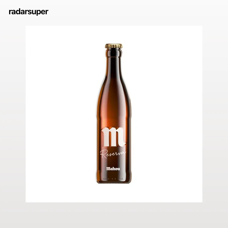 MAHOU Cerveza reserva en botella 33 cl.