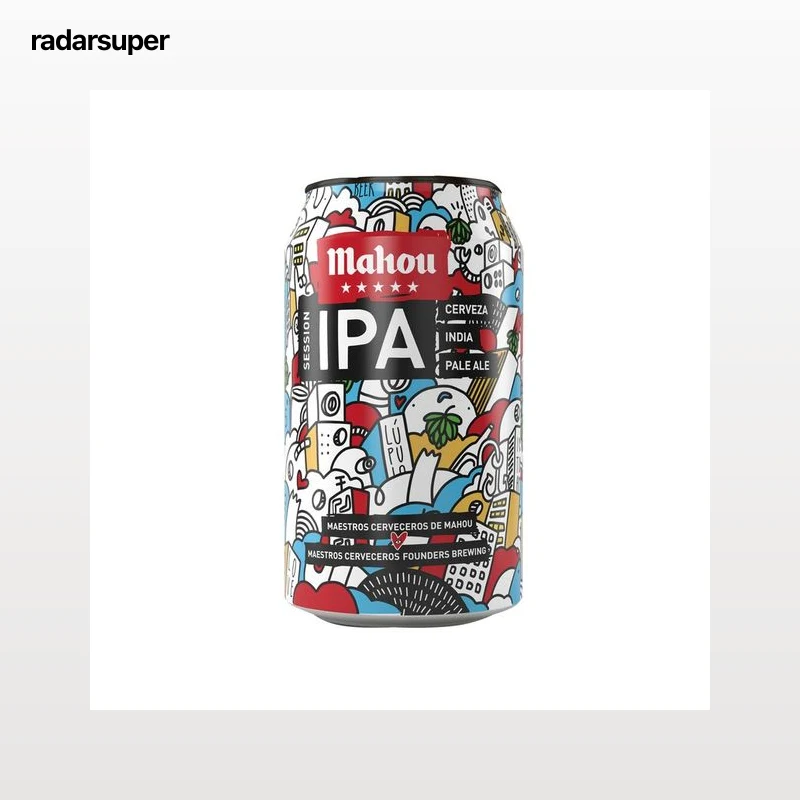 MAHOU IPA 5 ESTRELLAS Cerveza 33 cl