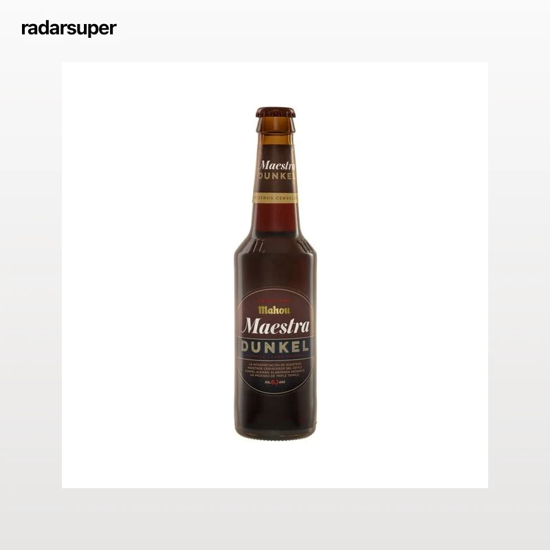MAHOU MAESTRA Cerveza Dunkel botella de 33 cl.