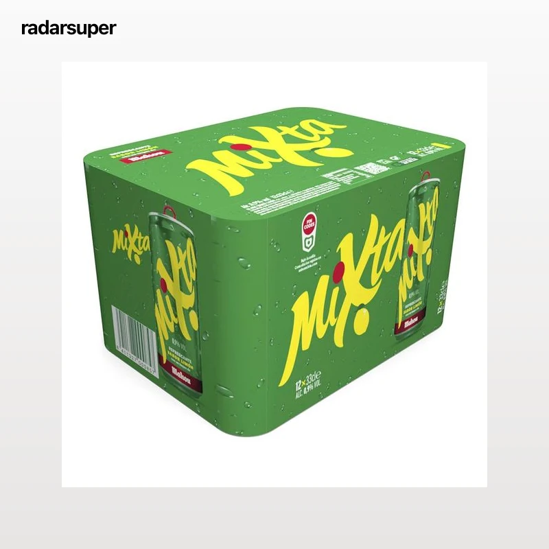 MAHOU MIXTA Cerveza con limón pack 12 uds x 33 cl.