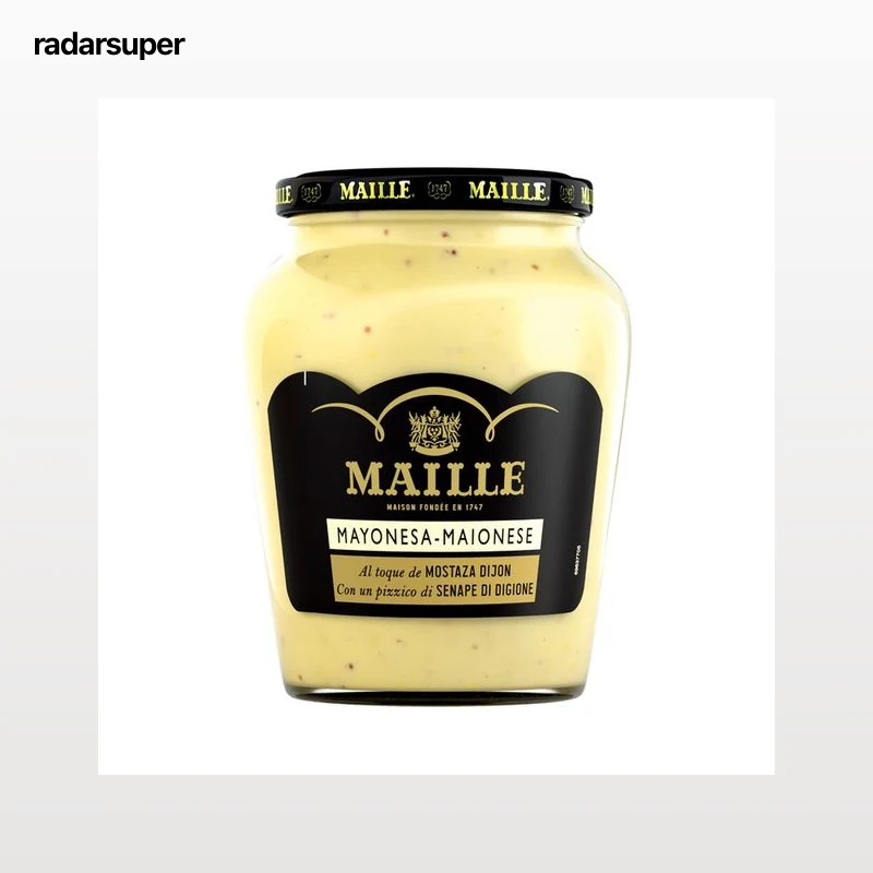 MAILLE Mayonesa al toque de mostaza Dijon 320 g.