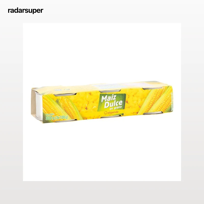 Maíz dulce Alipende pack 3 70g