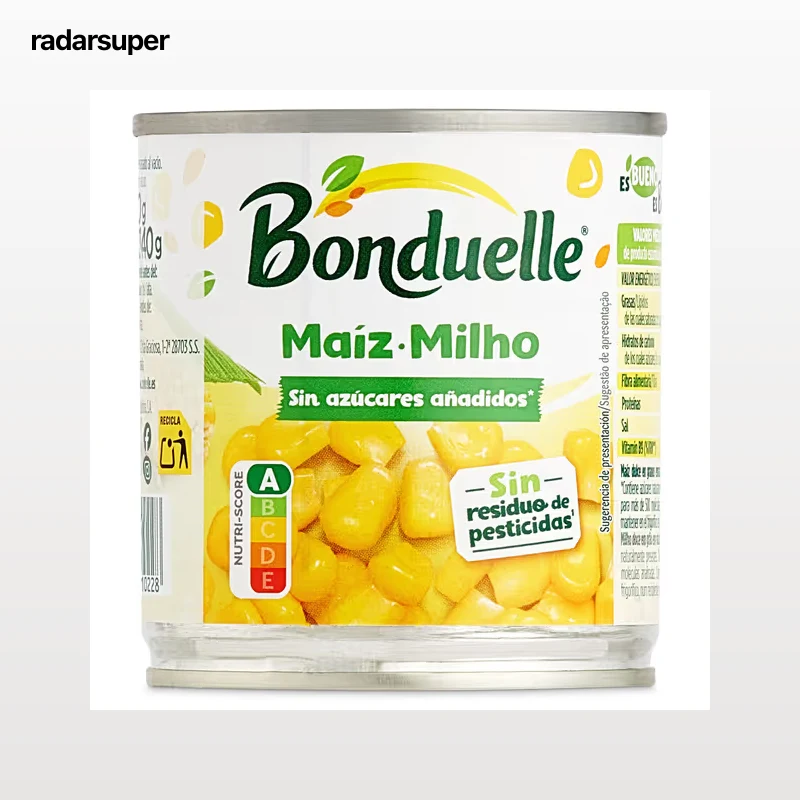 Maíz dulce sin azúcar añadido Bonduelle 150 g