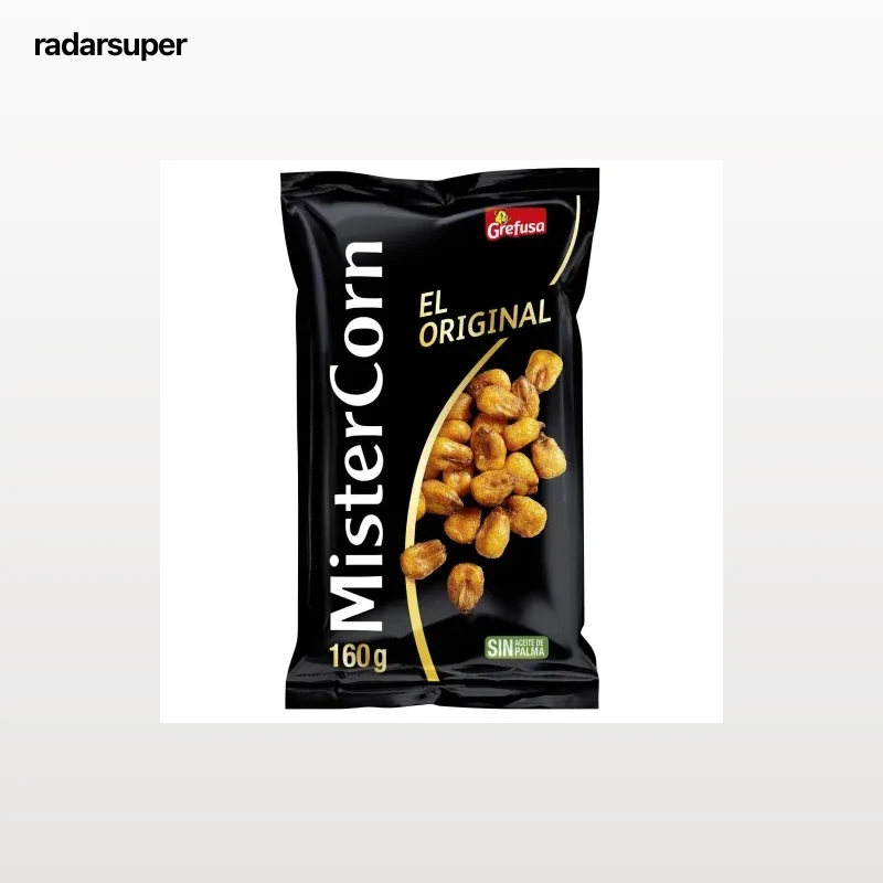 Maíz frito sabor barbacoa MisterCorn 160 g.