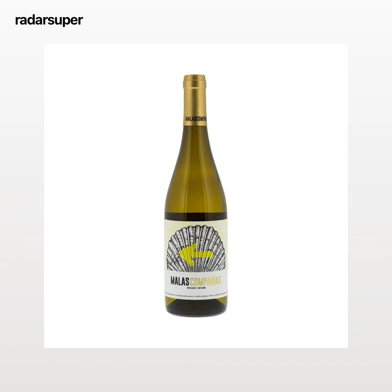 MALASCOMPANÍAS  Vino blanco sin D.O. botella 75 cl.
