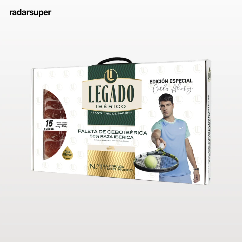 Maletín Paleta Cebo Ibérico Legado 15X50G