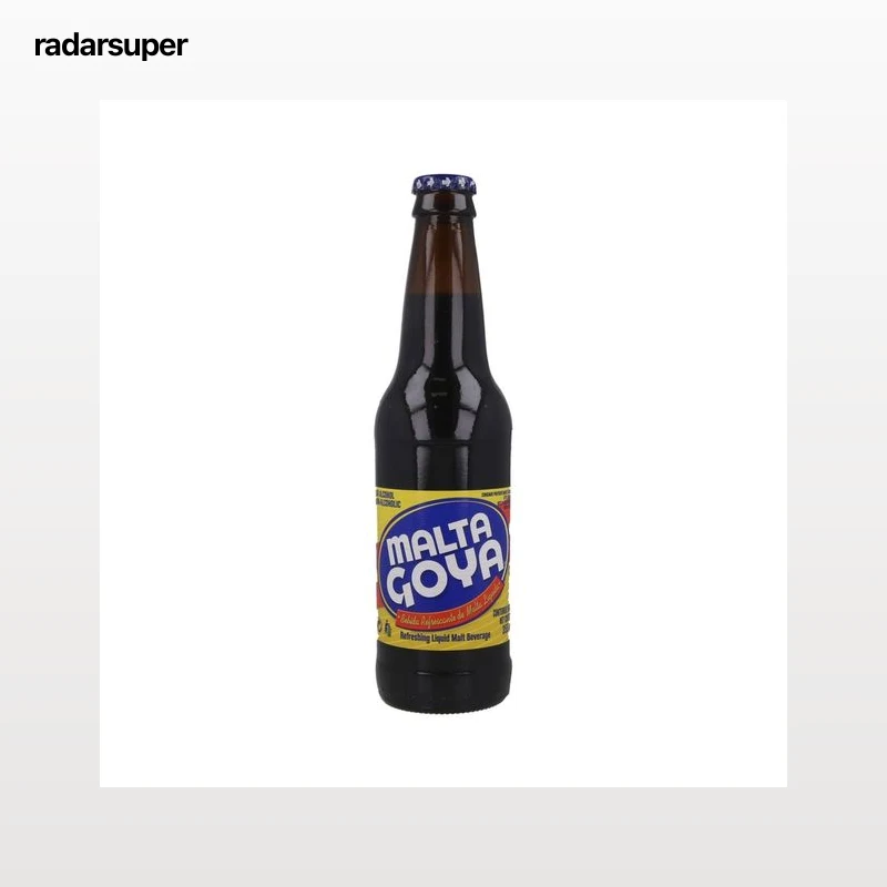 MALTA GOYA  Refresco de Malta líquida sin alcohol botella de 33 cl.