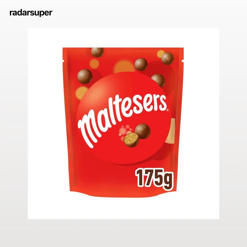 MALTESERS Bolas de chocolate con avellanas de leche malteada 175 g.