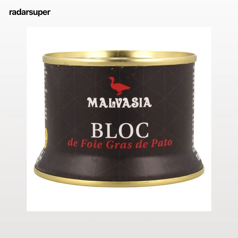 MALVASIA Foie gras de pato Bloc 130 g.