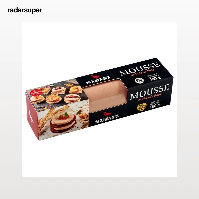 MALVASIA Mousse de foie de pato 100 g.