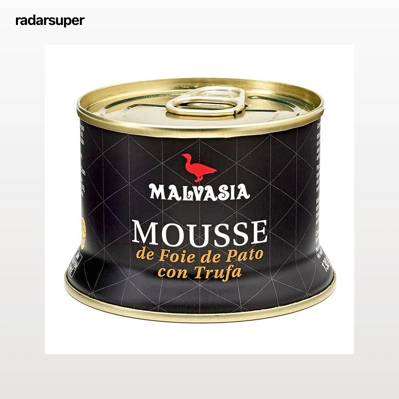 MALVASIA Mousse de foie de pato con trufas 130 g.