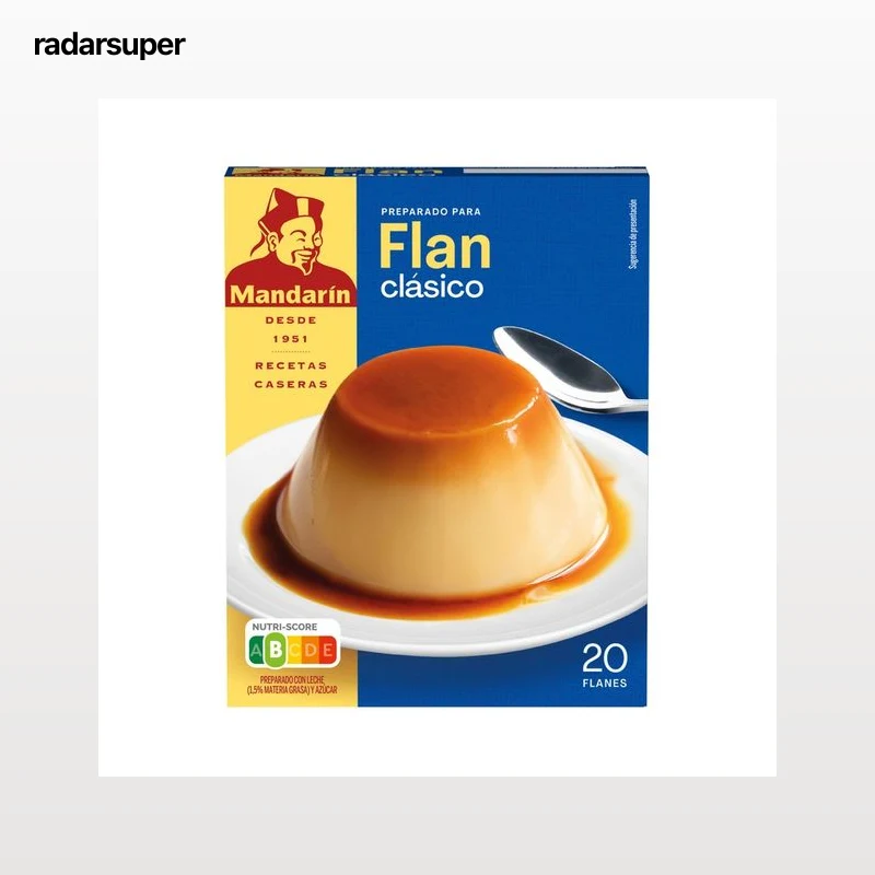 MANDARÍN Clásico Flan en polvo  20 g.