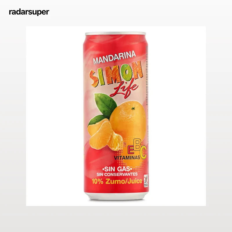 Simon Life de mandarina 330 ml