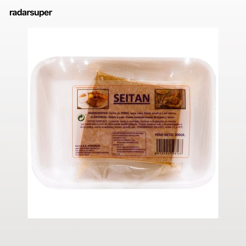 MANFONG Filete de seitan MANFONG 200 g.