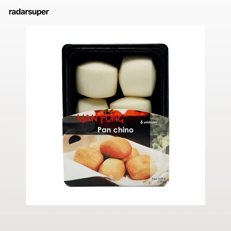 MANFONG Pan chino listo para calentar y comer 6 x 20 g.
