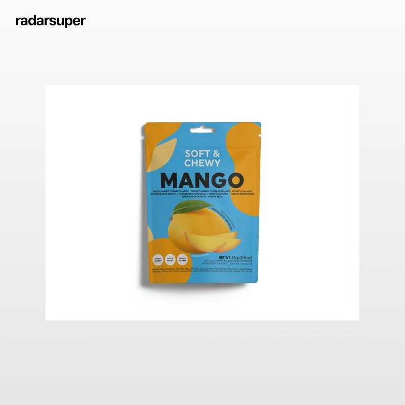 Mango deshidratado Soft Chewy con textura suave y masticable 60g