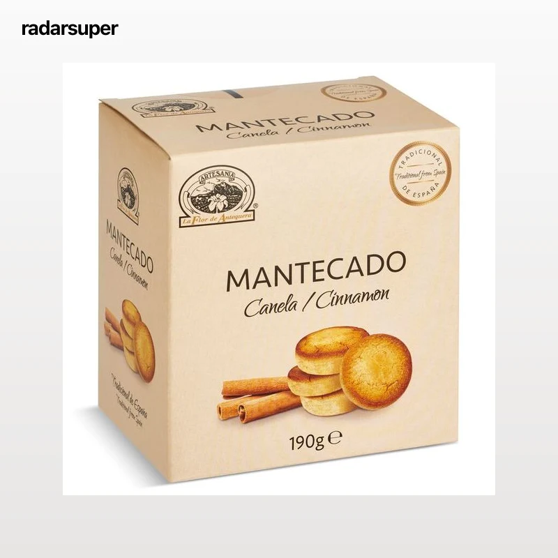Mantecado de canela Flor de Antequera 190g