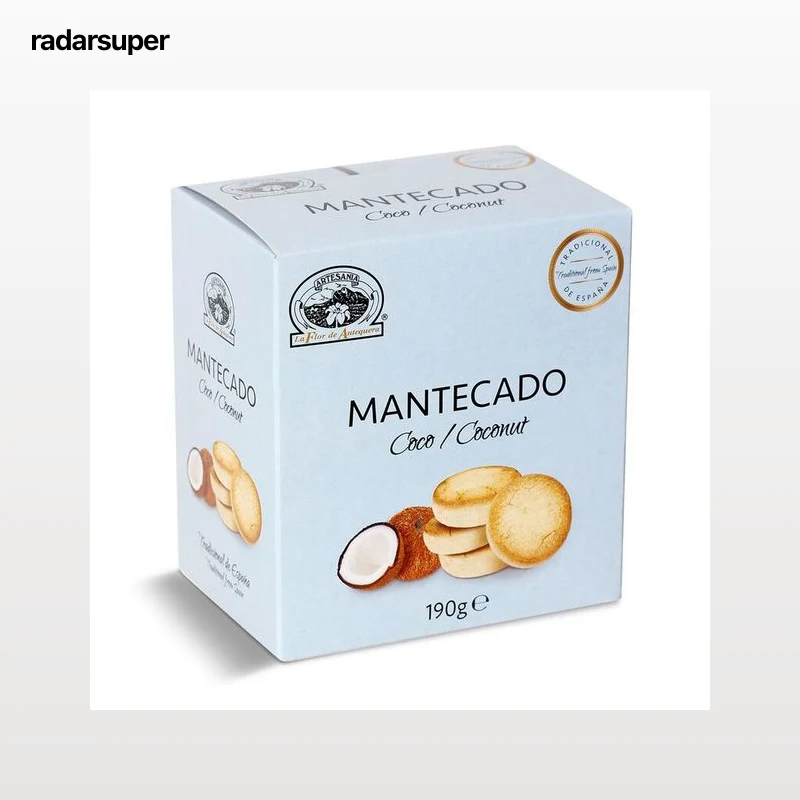 Mantecado de coco Flor de Antequera 190g