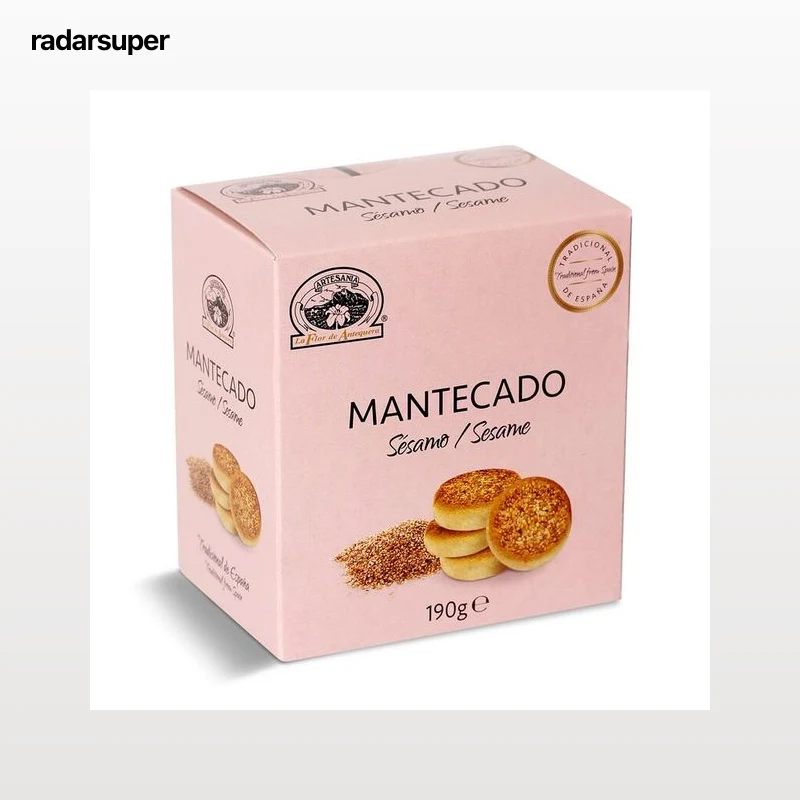 Mantecados de sésamo Flor de Antequera 190g