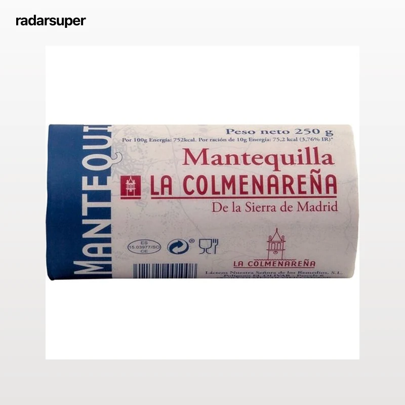 Mantequilla La Colmenareña 250g rulo