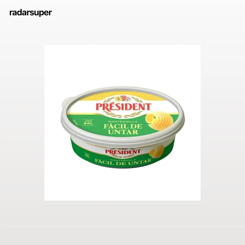 Mantequilla faácil de untar Président 250 g.