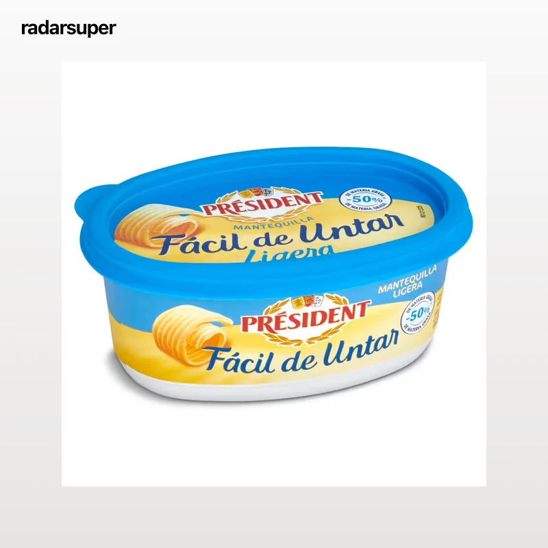 Mantequilla ligera fácil de untar President 250 g