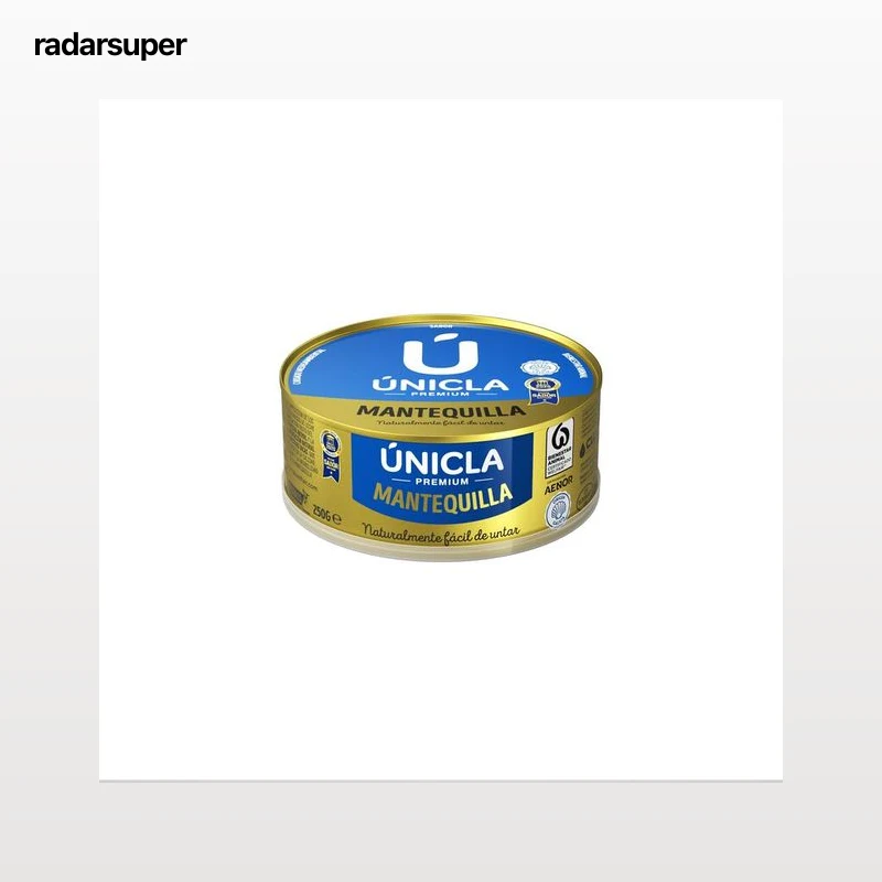 Mantequilla Únicla lata premium 250 gr