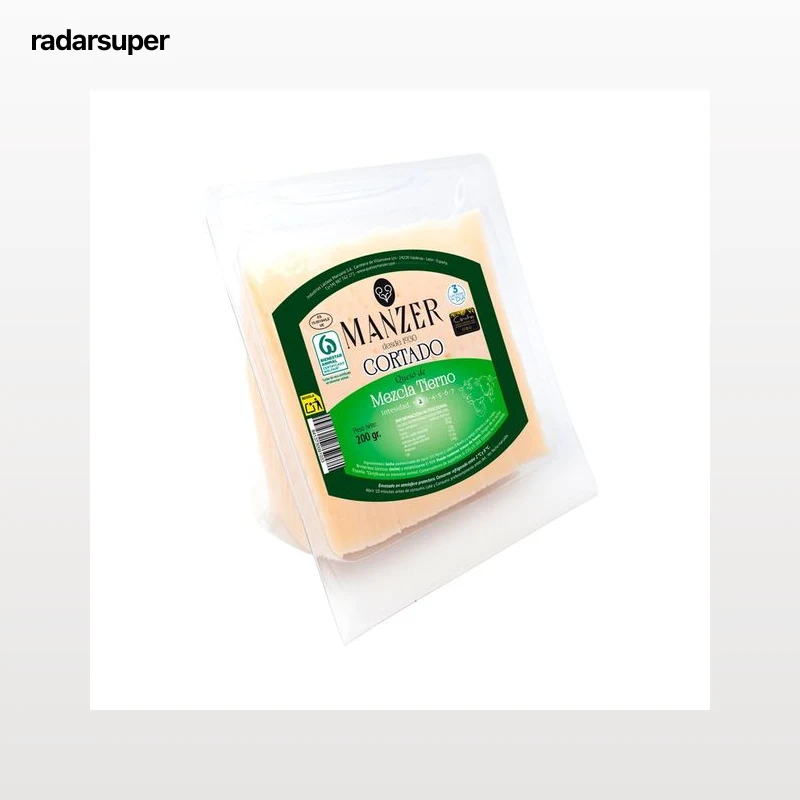 MANZER Queso de mezcla tierno 200 g.