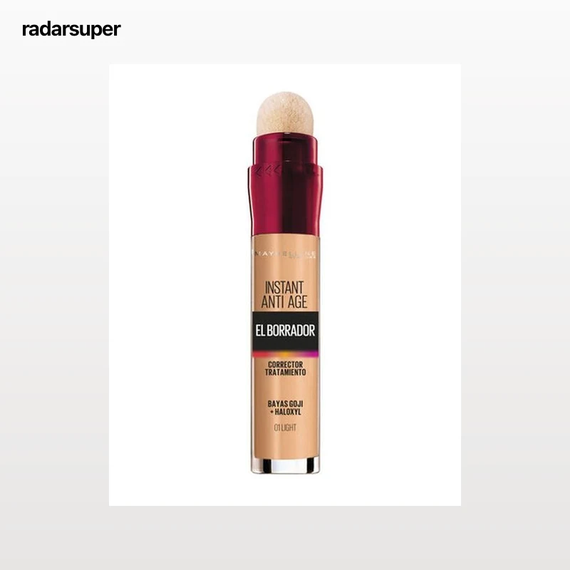 Maquillaje corrector de ojeras borrador Maybelline light 01