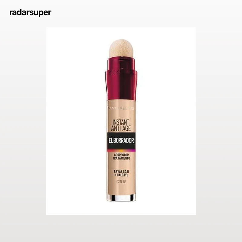 Maquillaje corrector de ojeras borrador Maybelline nude 02