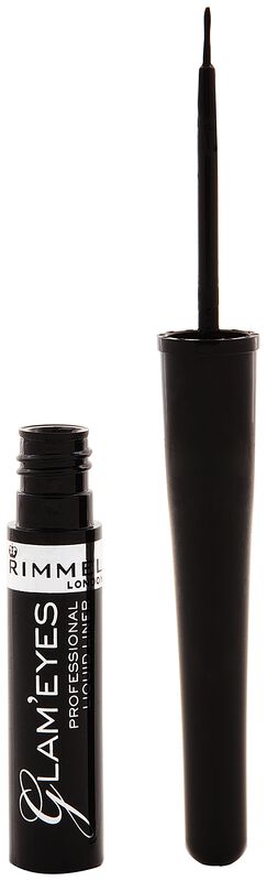 Maquillaje delineador de ojos Rimmel Glam'eyes 001