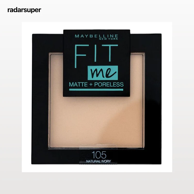 Maquillaje en polvo matificante Maybelline Fit Me! 105