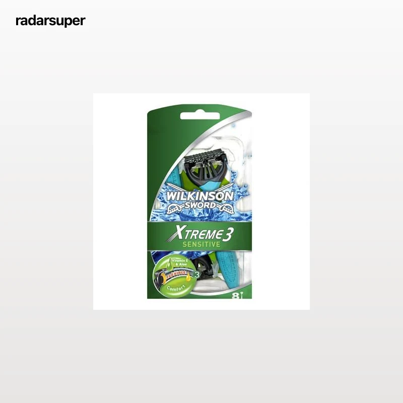 Maquinilla afeitar desechable triple hoja Xtreme III Wilkinson 8 ud.