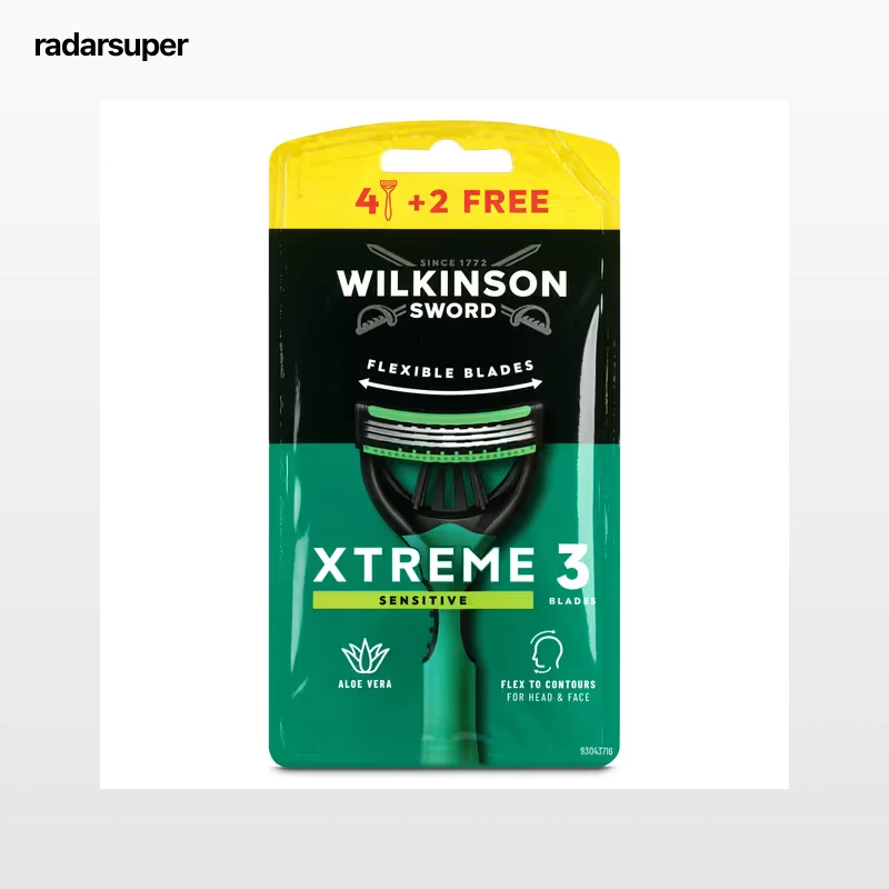 Maquinilla de afeitar Xtreme 3 sensitive Wilkinson 6 unidades