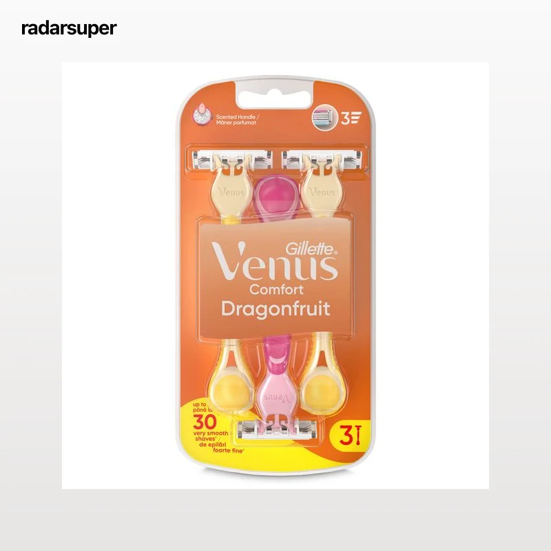 Maquinilla depilación dragonfruit Gillette Venus 3 unidades