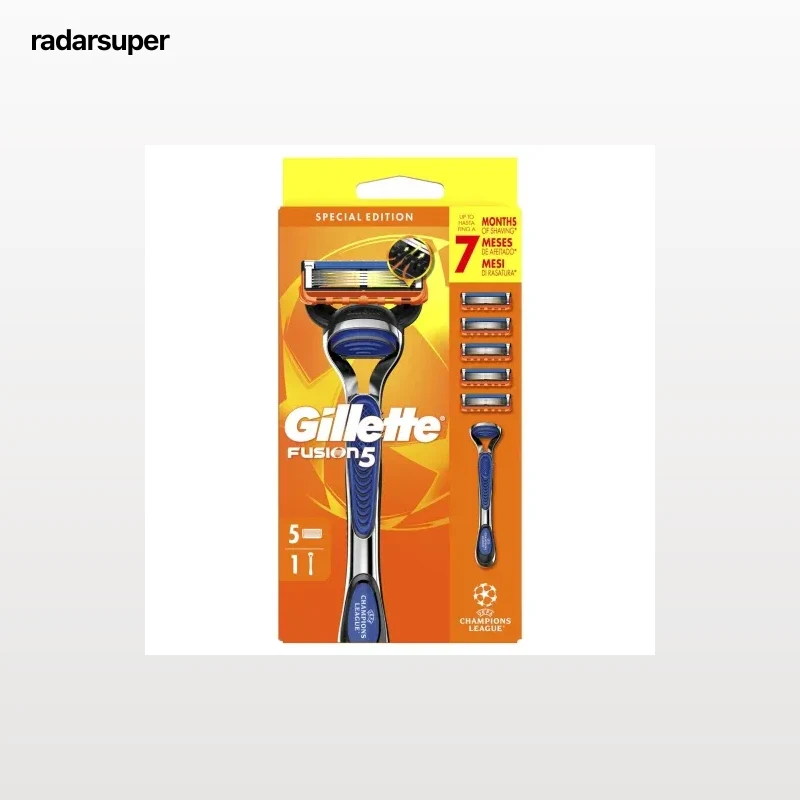 Maquinilla Fusion5 Gillette + Recambio 5 ud.