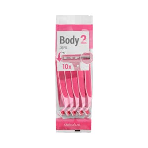 Maquinillas depilación desechables Deliplus Body 2 hojas