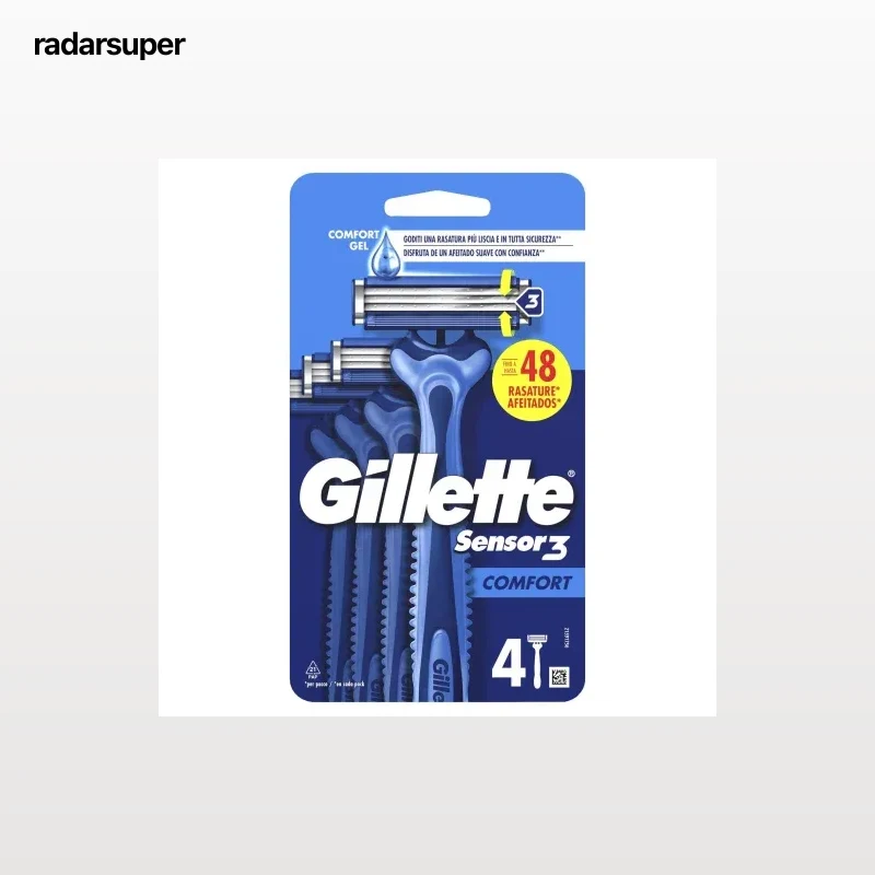 Maquinillas desechables Sensor3 Comfort Gillette 3 ud.