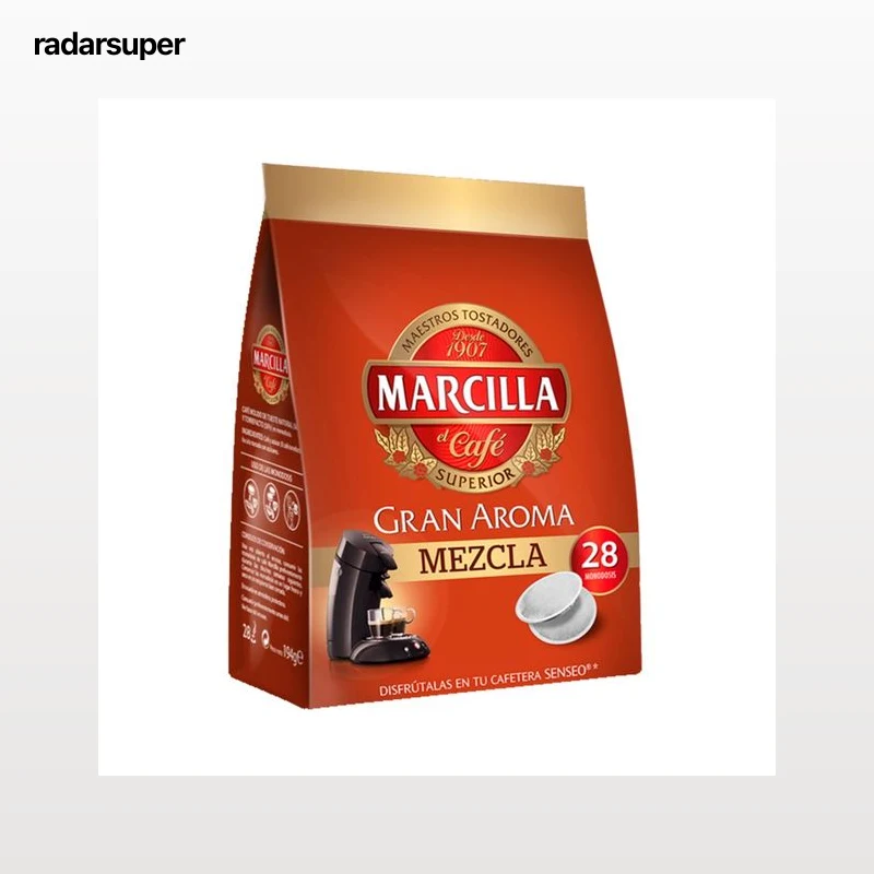 MARCILLA Café en cápsulas fuerte Gran Aroma 28 uds.