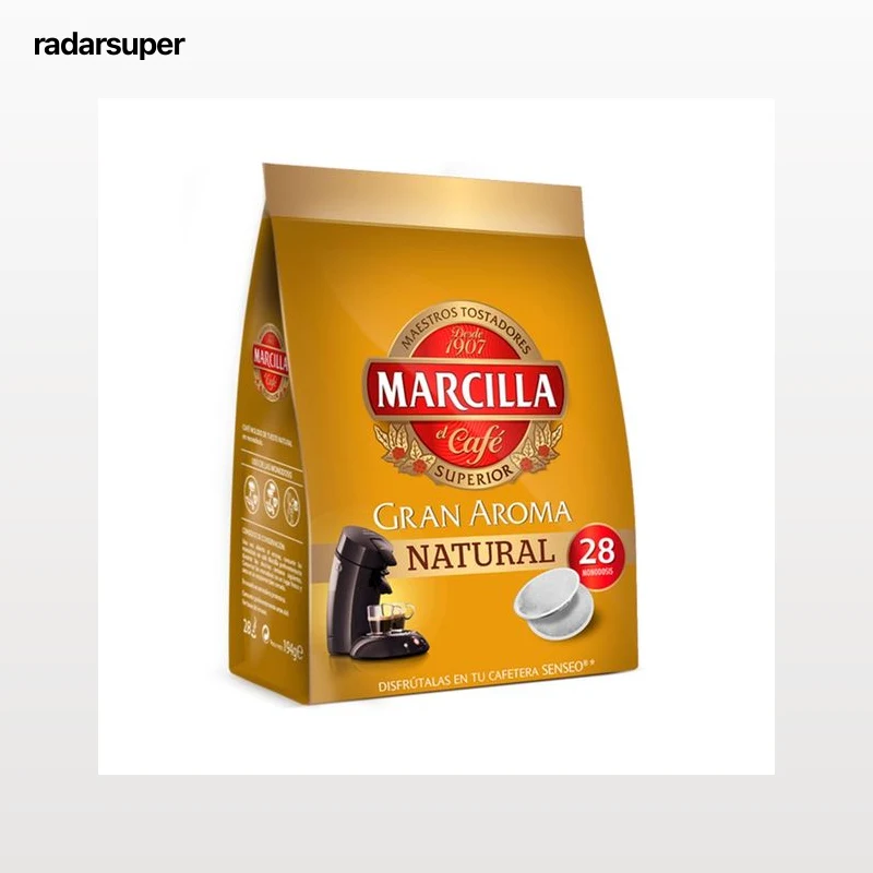 MARCILLA Café en cápsulas natural Gran Aroma 28 uds.