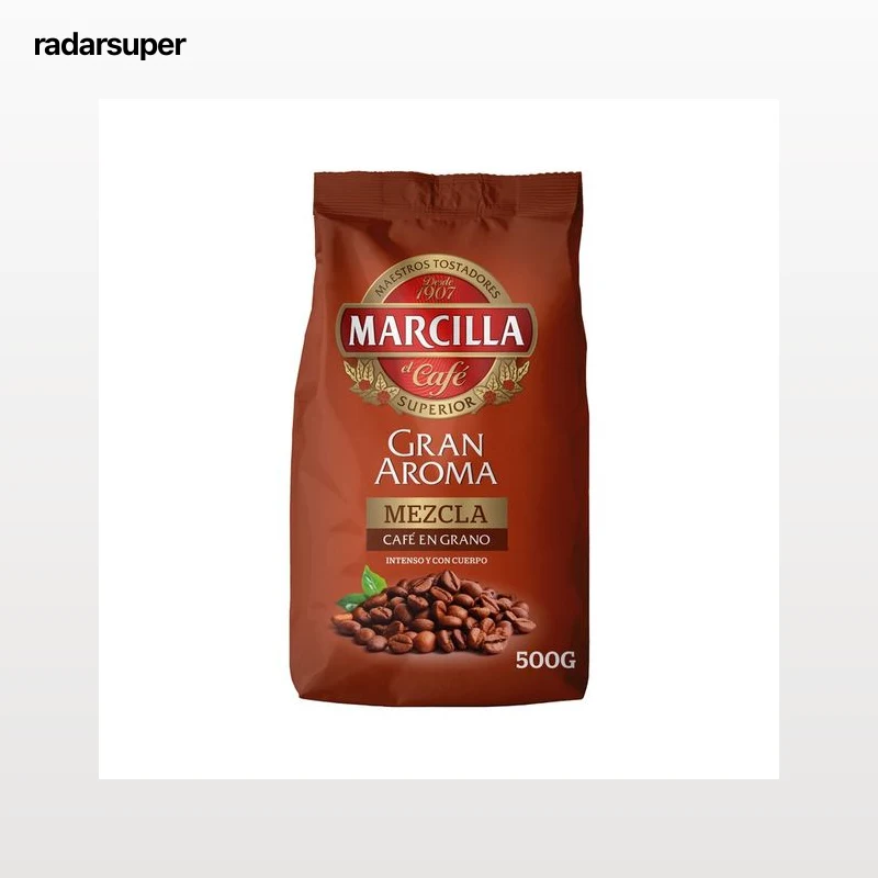 MARCILLA Café mezcla en grano 500 g.