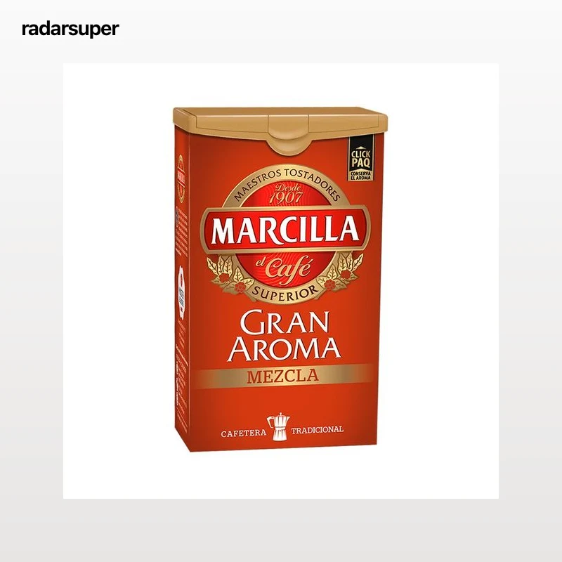 MARCILLA Café molido mezcla (50/50) Gran Aroma 250 g,