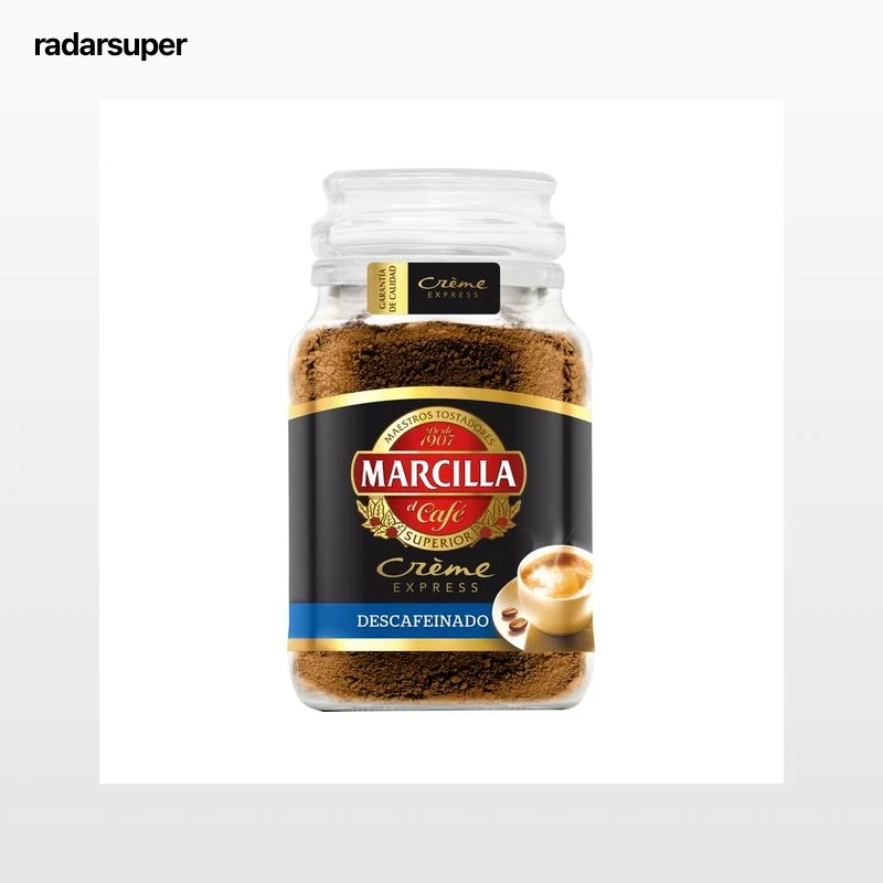 MARCILLA Creme Express Café soluble descafeinado 200 g.