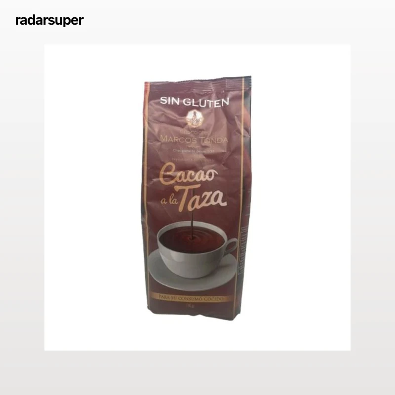 MARCOS TONDA Cacao a la taza en polvo sin gluten 1 KG