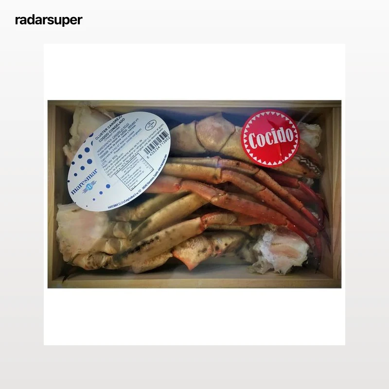 MARESMAR Patas de cangrejos cocidas y ultracongeladas MARESMAR 800 g (P:N.)