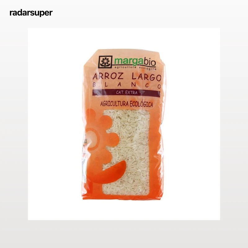 MARGABIO Arroz Largo Blanco ecológico 1 kg.