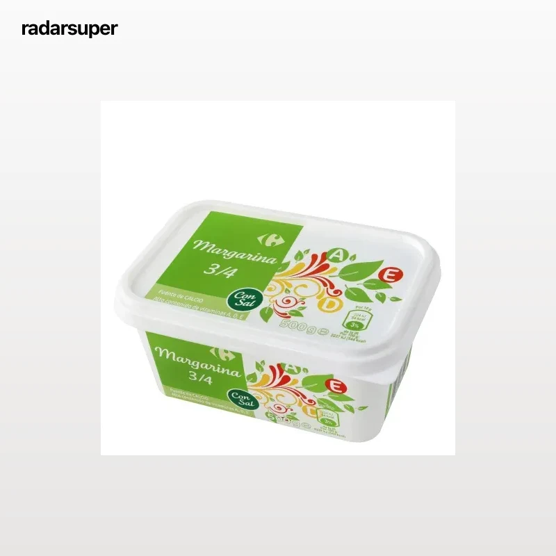Margarina con sal Carrefour 500 g.