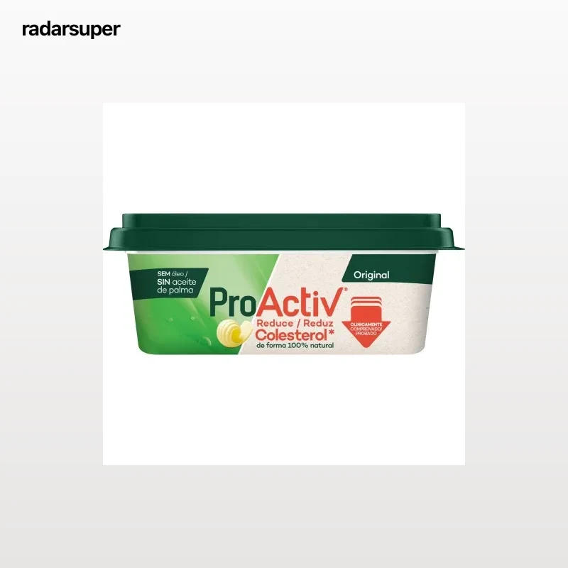 Margarina original ProActiv sin gluten sin lactosa sin aceite de palma 225 g.