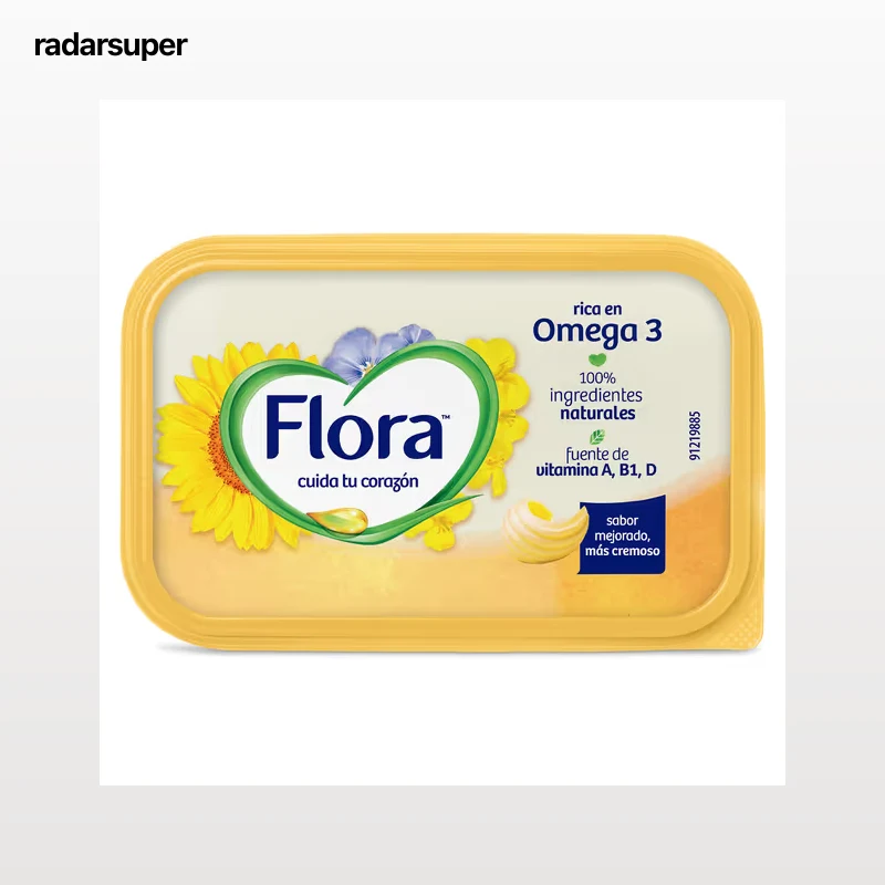 Margarina rica en omega 3 Flora 400 g