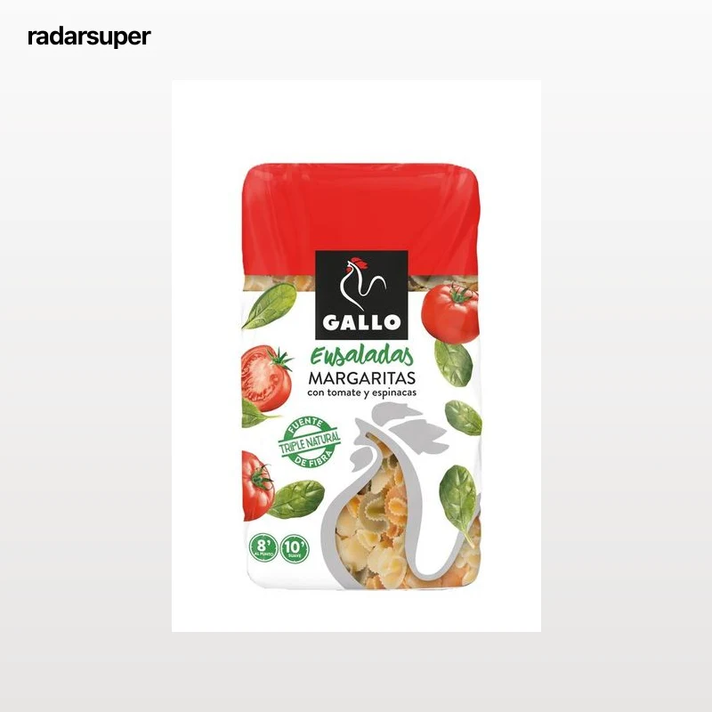 Margaritas Gallo 450g ensaladas con tomate y espinacas